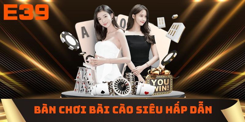 Bàn chơi bài cào siêu hấp dẫn